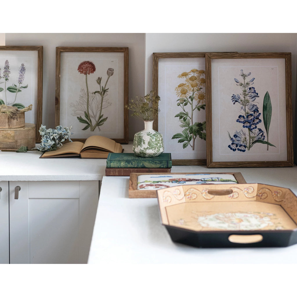 FRAMED FLOWER PRINTS