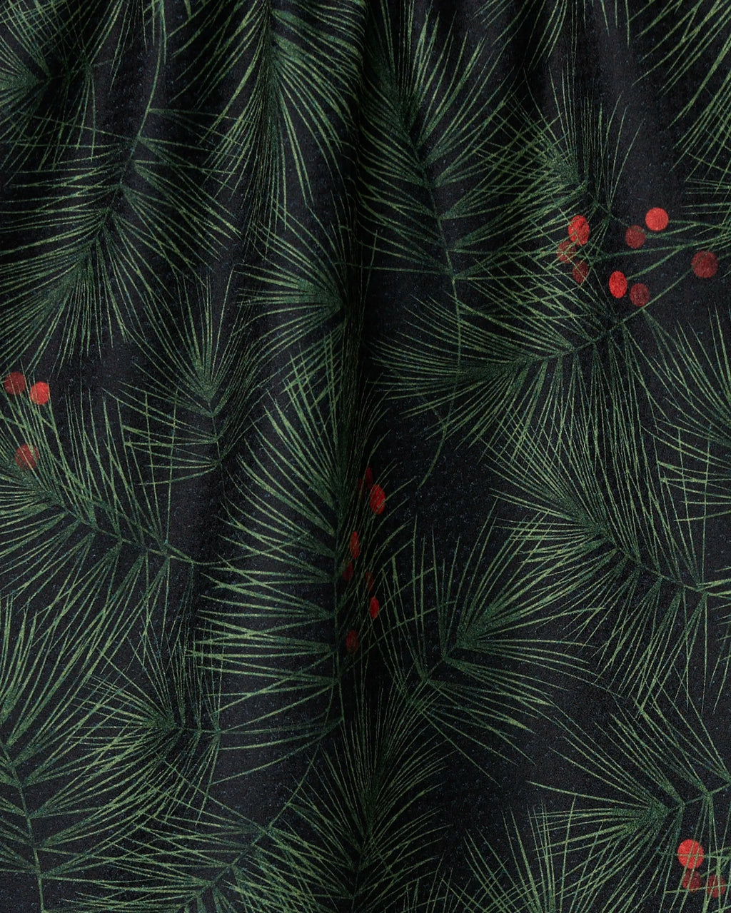 GEOMETRY TEA TOWEL - EVERGREEN PINE