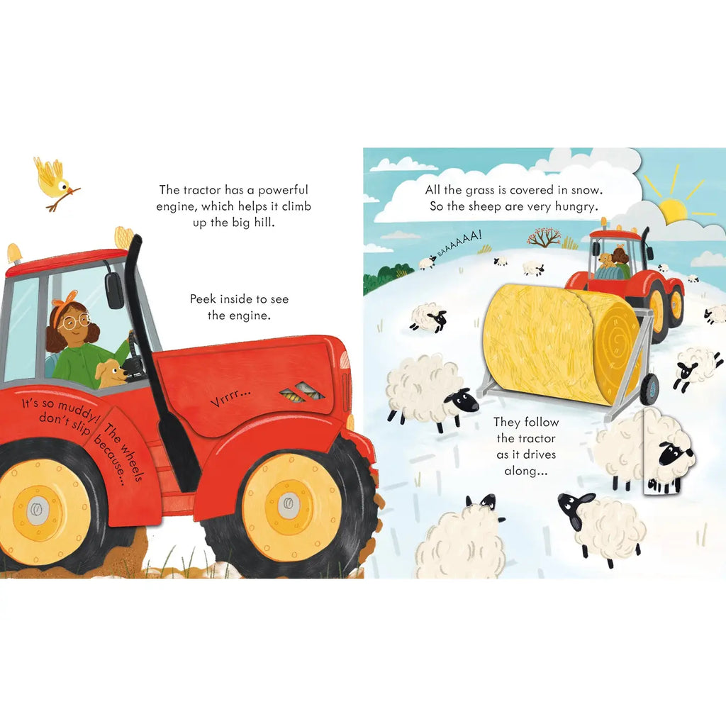 PEEK INSIDE HOW A TRACTOR WORKS