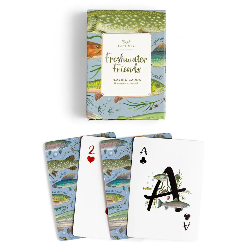 FRESHWATER FISH PLAYING CARDS