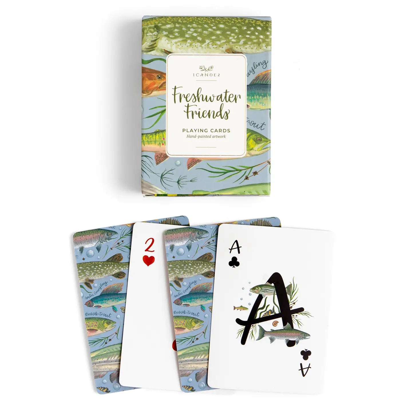 FRESHWATER FISH PLAYING CARDS