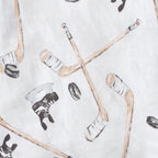 HOCKEY SEASON TWO PIECE PAJAMAS