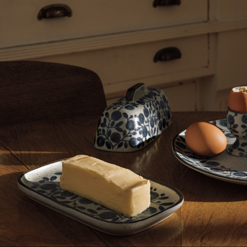CALENDULA ELEMENT BUTTER DISH