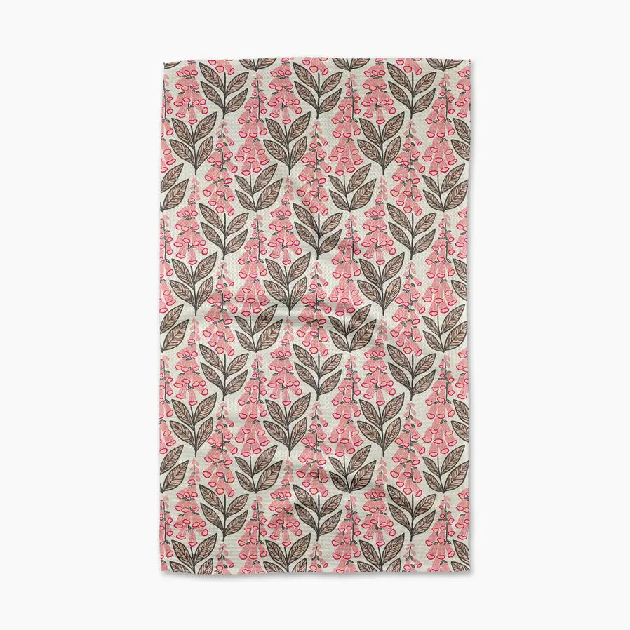 GEOMETRY TEA TOWEL - FOXGLOVE FINERY