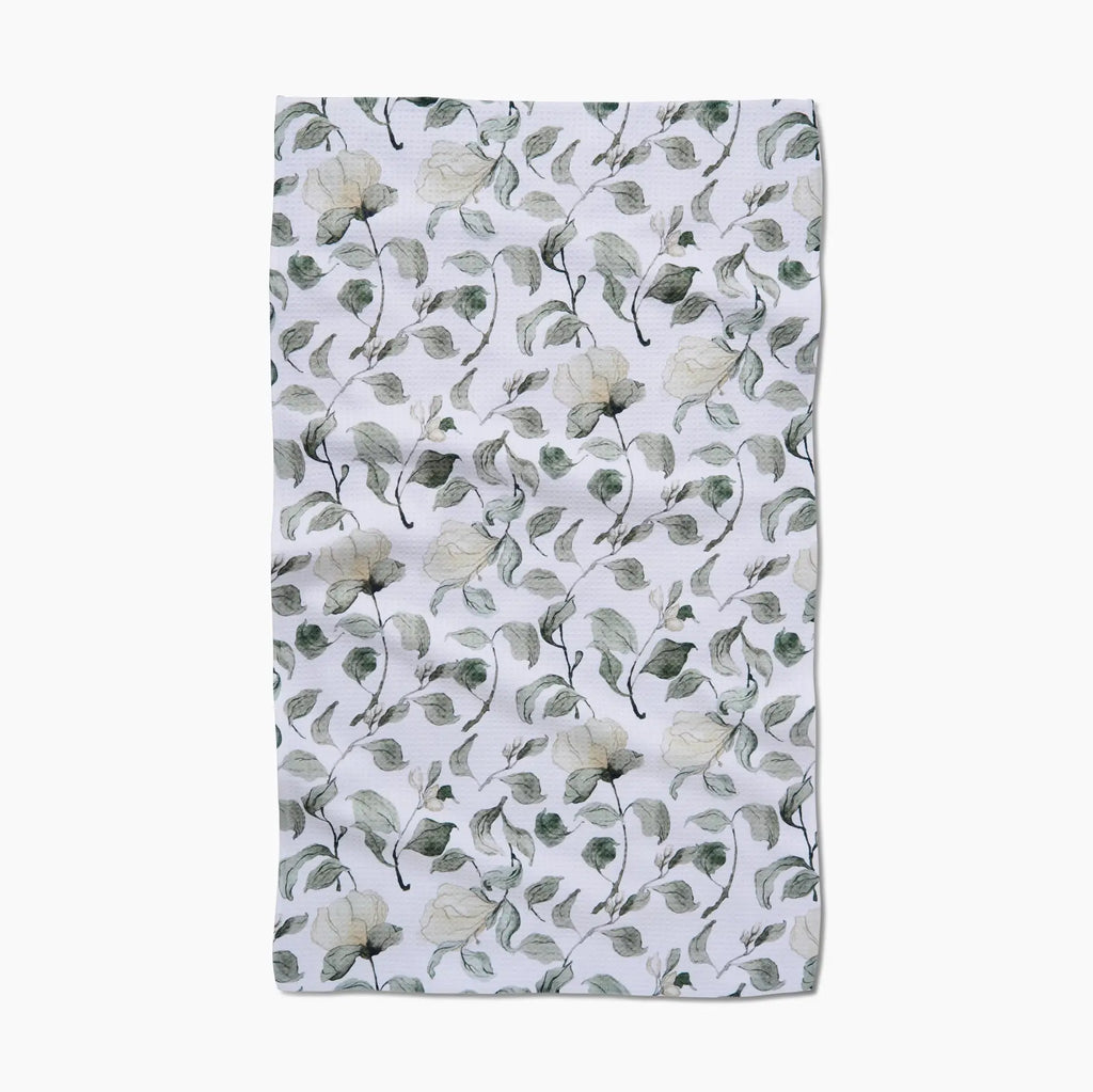 GEOMETRY TEA TOWEL - SPRING FLORAL BLOSSOM