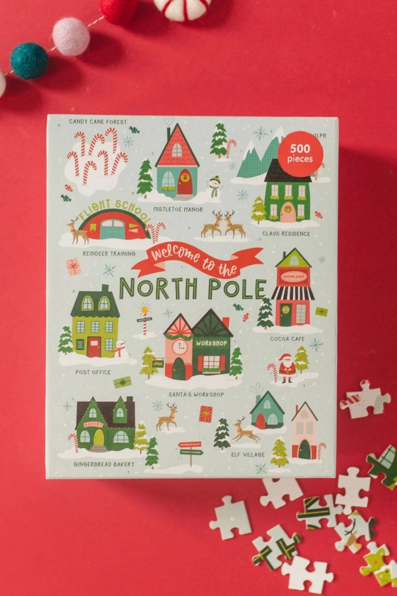 WELCOME TO THE NORTH POLE - 500 PIECE PUZZLE