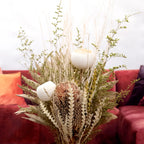BANKSIA & PALM BOUQUET