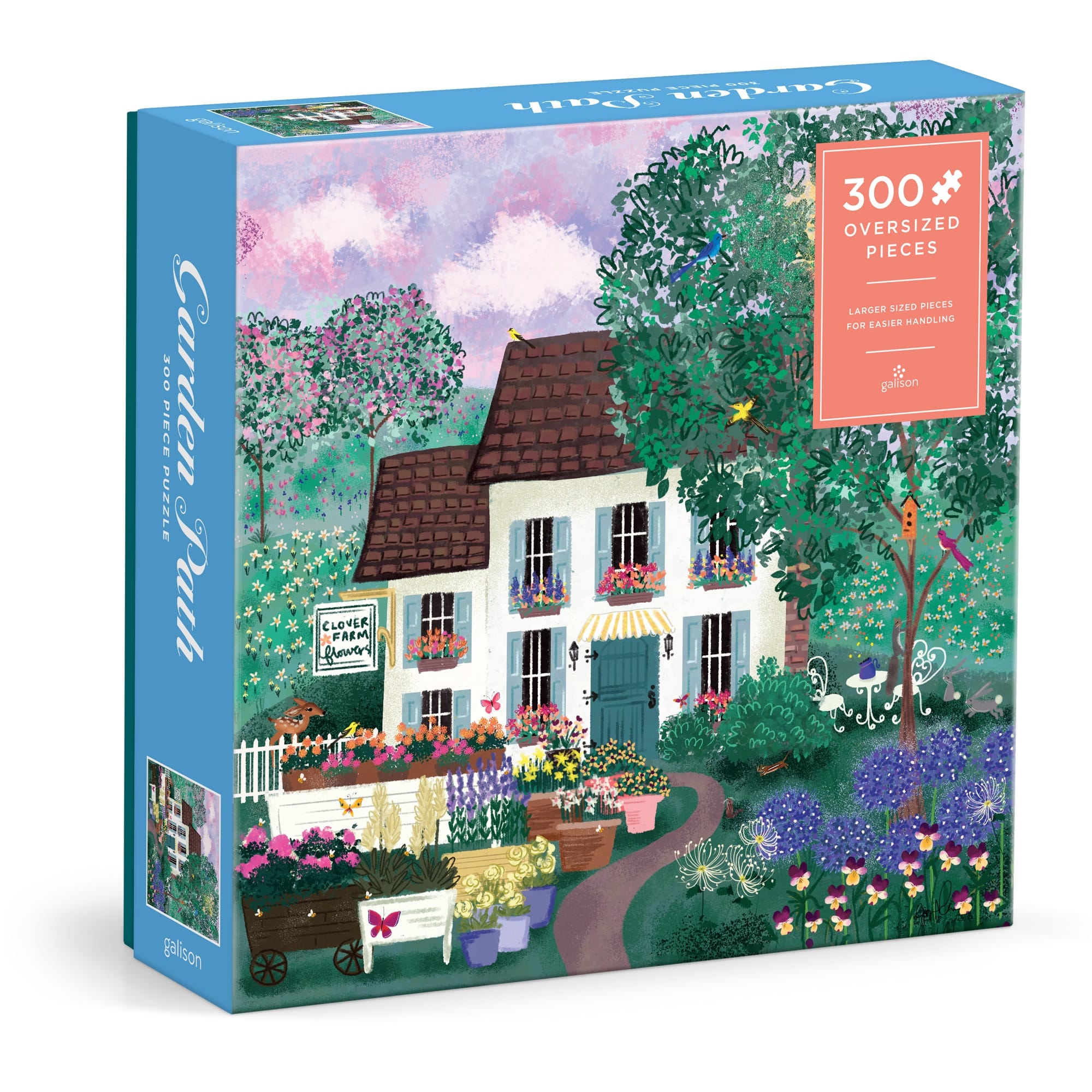 JOY LAFORME GARDEN PATH 300 PC. PUZZLE