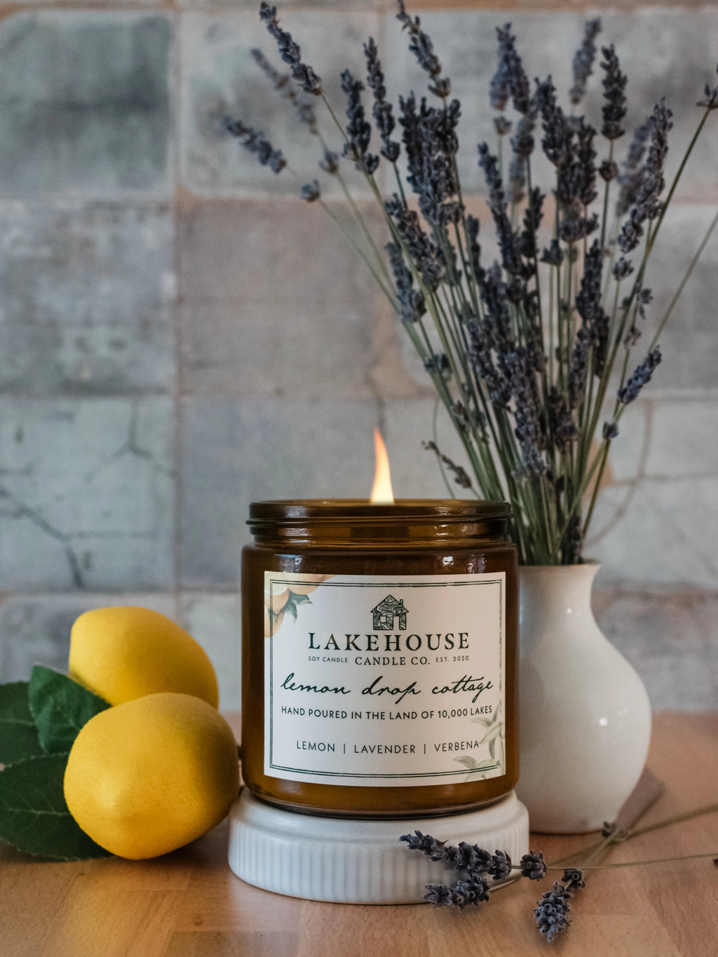 LAKEHOUSE CANDLE - LEMON DROP COTTAGE