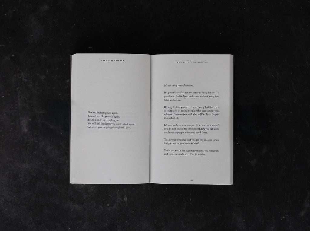 YOU WERE ALWAYS GROWING BOOK