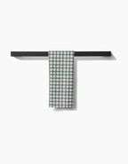 GEOMETRY BAR TOWEL - FIRESIDE PLAID GREEN
