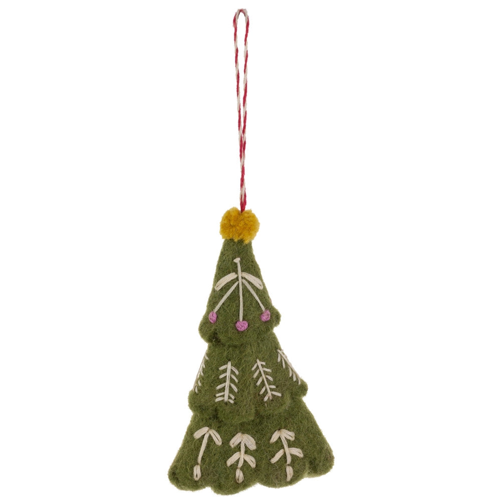FELT TREE ORNAMENT