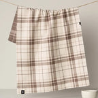 GEOMETRY LUXE KITCHEN TOWEL - OAT PLAID