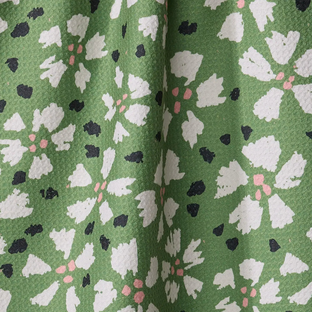 GEOMETRY TEA TOWEL - ASTER