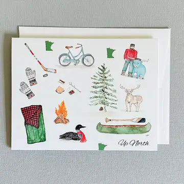 UP NORTH MN NOTECARD SET