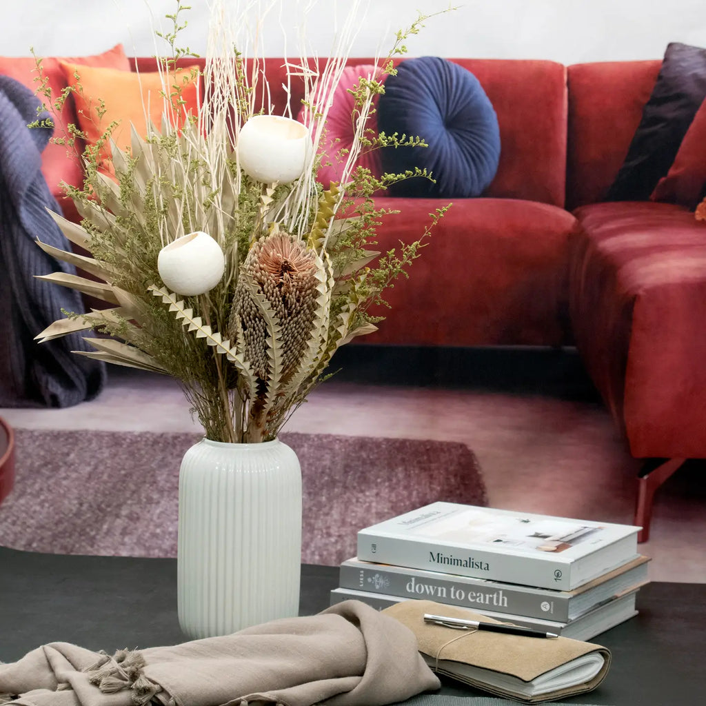 BANKSIA & PALM BOUQUET