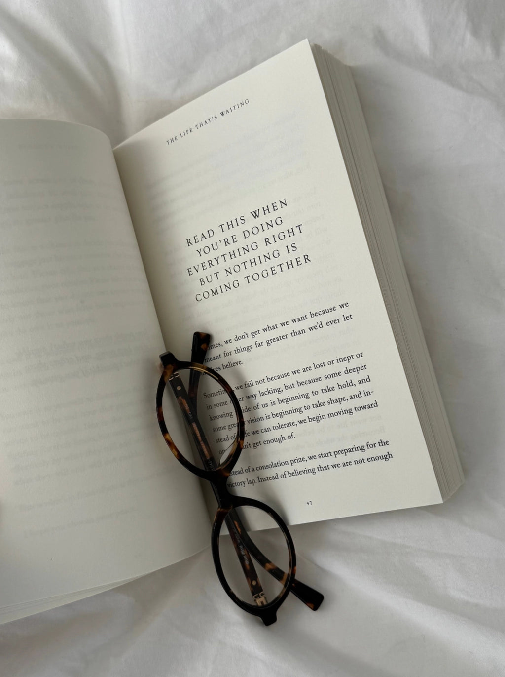 THE LIFE THAT'S WAITING