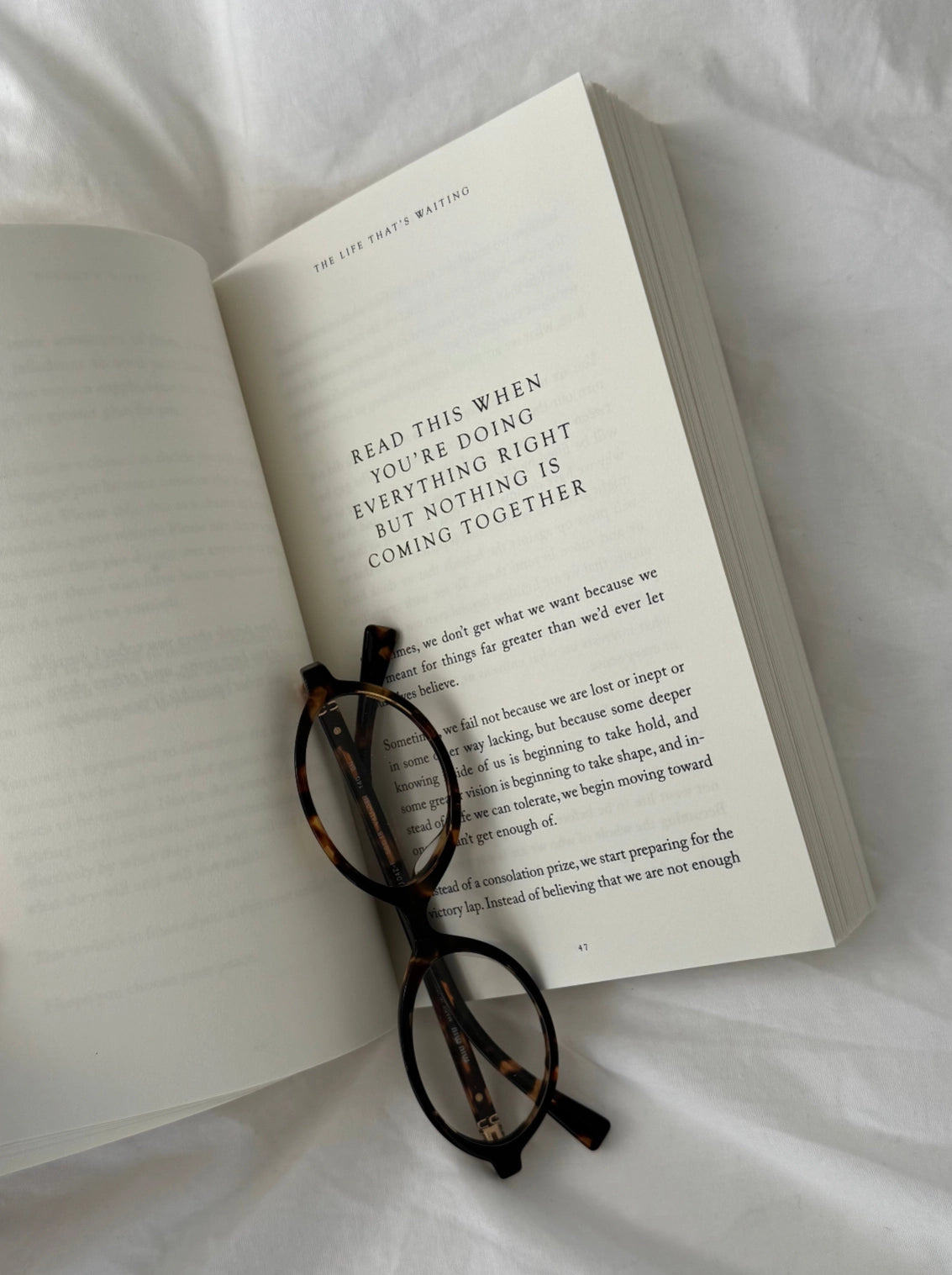 THE LIFE THAT'S WAITING