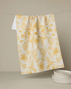 GEOMETRY TEA TOWEL - GILDED NECTAR