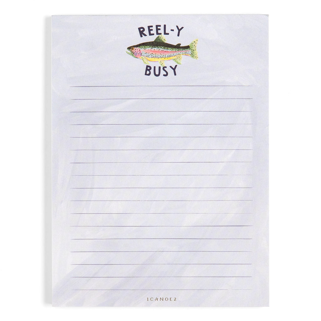 REEL-Y BUSY FISH NOTEPAD