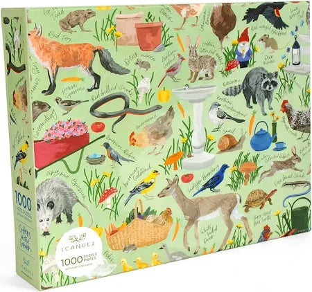 CRITTERS IN THE GARDEN - 1,000 PIECE PUZZLE