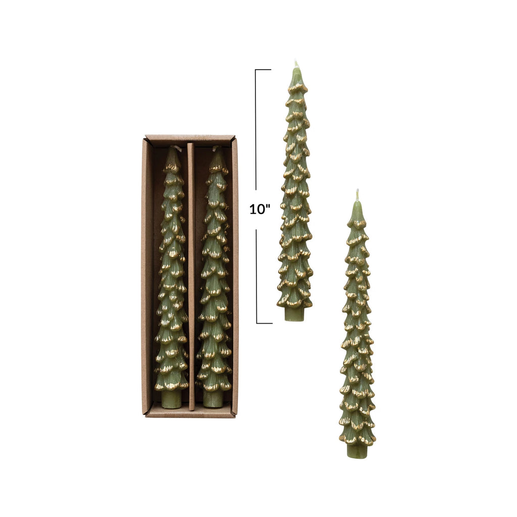 10" GOLD TIPPED TREE TAPER SET