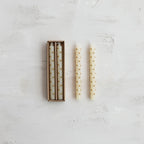 3D DOT TAPER CANDLES