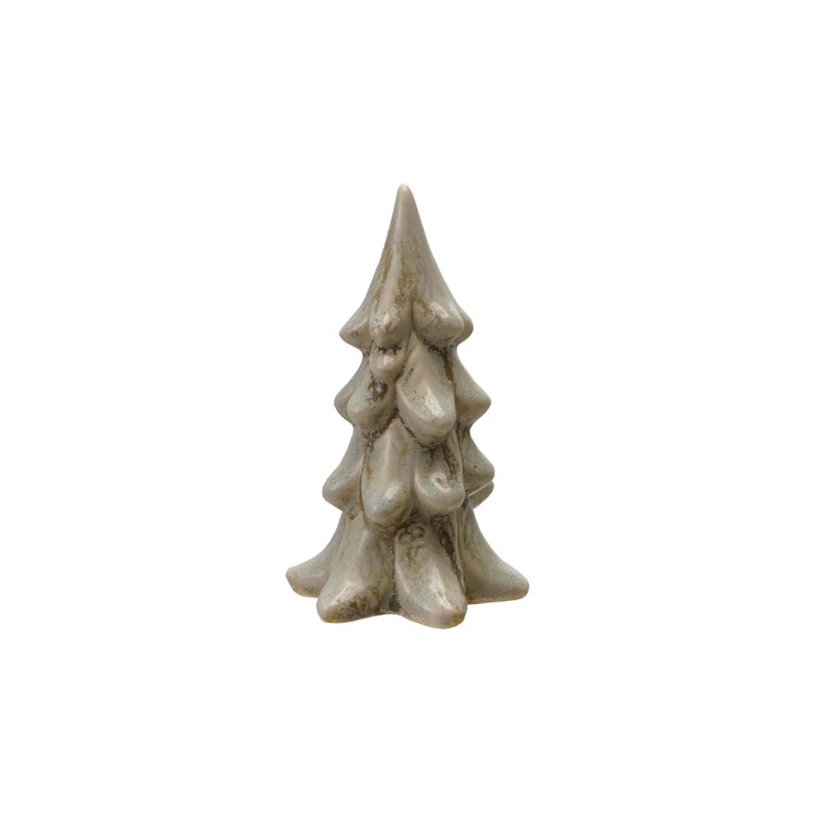 LIGHT GREEN REACTIVE GLAZE TREE