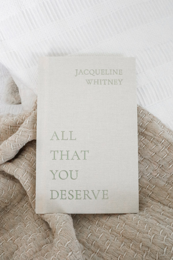 ALL THAT YOU DESERVE BOOK